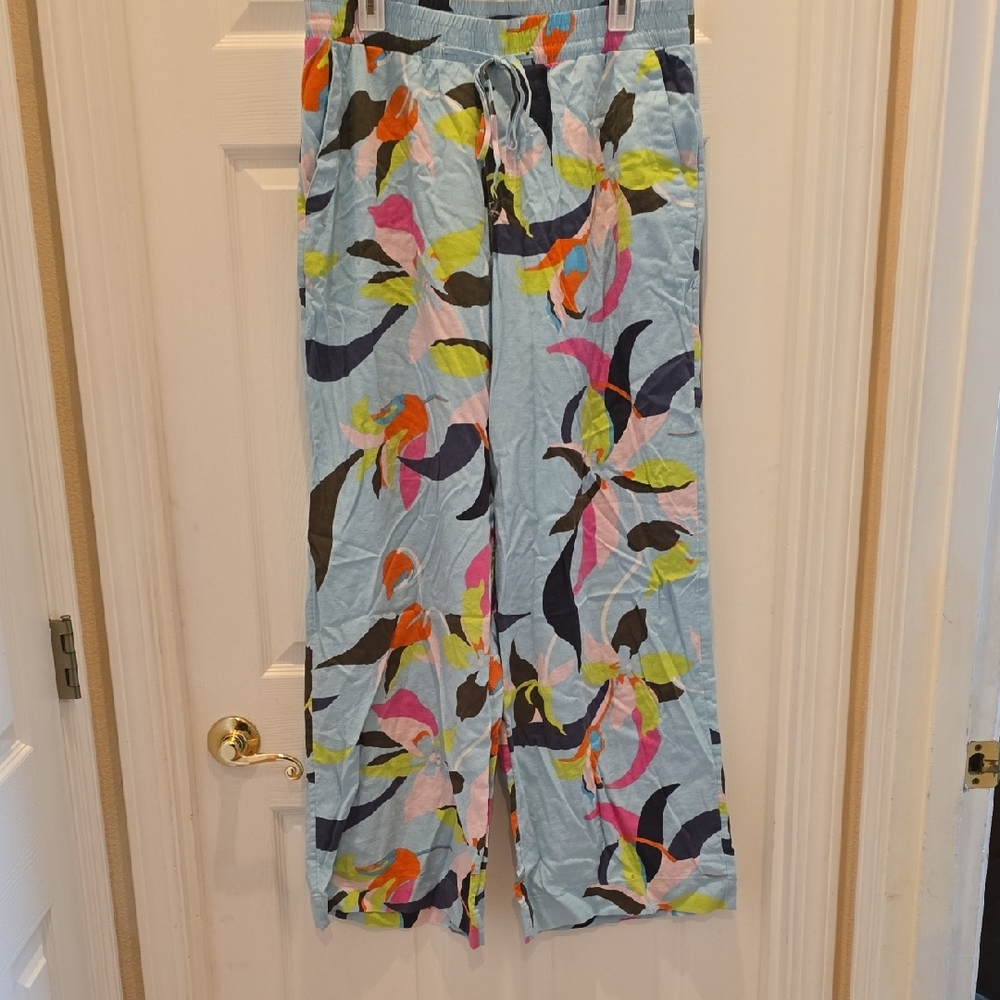 a new day Blue Multicolor Wide Leg Pants